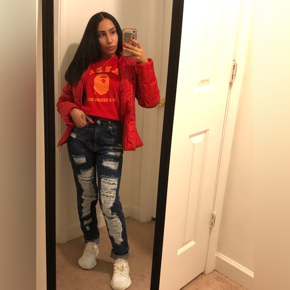 Bape OG Bape Reversible Pink Camo Tee - Picture 9 of 9